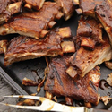 Memphis-Style Drunken-Hog BBQ Ribs